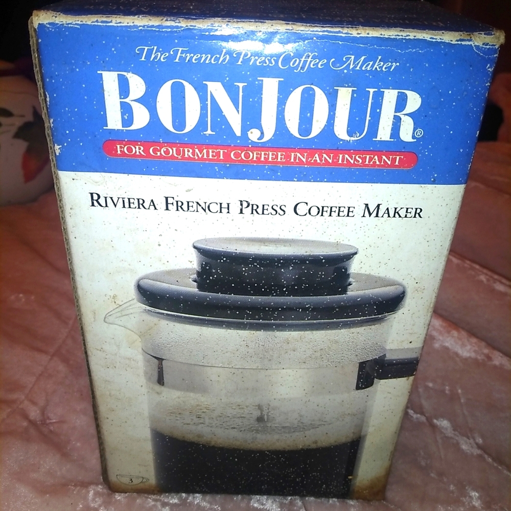 Bon Jour French coffee press maker